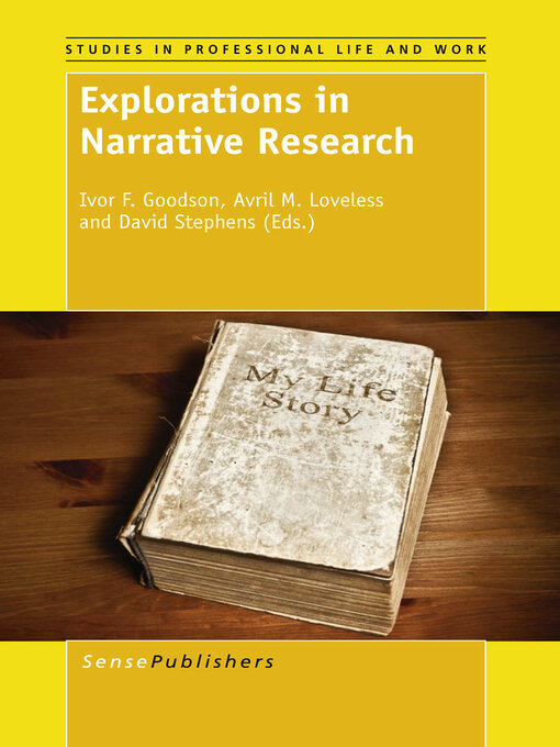 Cover image for Explorations in Narrative Research